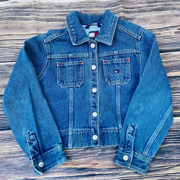 Tommy Hilfiger Girls Denim Jacket Tommy Hilfiger Girls Denim Jacket